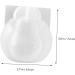STOBOK 3pcs Animal Fudge Clear Silica Chocolate Gel Handmade Head Craft Adornment Crystal Art Shaped Whitex3pcs 6.9X7.2CMx3pcs - Buy Online on SooperMarket.com