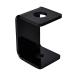 safety razor stand black plastic