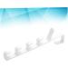 Hemoton 4 pcs Coat Over Hanger Holders Door Plastic Multifunctional Hanging Towel Portable White Hooks Hat 2pcsx2pcs Whitex2pcs - Buy Online on SooperMarket.com