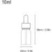 5Pcs Transparent Dropper Bottle 10ML Plastic Eye Dropper Bottles for Essential Oil Pipette Refillable - with Measured Pipette Funnel and Labels (White + Silver Cap) 10ml White + Silver Cap - Buy Online on SooperMarket.com