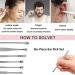 Ear Wax Remover 6 Pcs Premium Stainless Steel Ear Wax Removal Kit Ear Curette Ear Cleaner Tools for Children and Adult Earwax Removal Kit Cleaning Kit with Portable Bag (silver) - Buy Online on SooperMarket.com