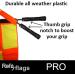 RefStuff Soccer Referee PRO Flags - High-Quality Assistant Linesman Flags (Pair) - Buy Online on SooperMarket.com