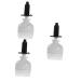 NOLITOY 3pcs string Pre- Line Tool Linem Ink Mapping Ruler Brow Bottled Drawing Makeup Eyebrow