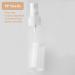 5 Pack 10ml Transparent Mini Spray Bottles - Travel Atomizer for Cosmetics Fine Mist and Fog - Perfect for On-the-Go! - Buy Online on SooperMarket.com