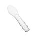 WOFASHPURET Stainless Steel Spoon Facial Cosmetic Spoon Glass Octopus Ornament Anti Wrinkle Eye Cream Mini Spoons Mini Scoops Clay Blenders Facial Cream Spoons Make up Baby Scraper 6.5x2x0.2cm Silver