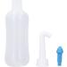 300Ml Nasal Rinse Bottle Cleaner Adult Sinus Rinse Nasal Sanitizer Kids Bottle Drinking Household for Sinusitis Toilet Cleaners (Blue Nose with Five Holes) - Buy Online on SooperMarket.com