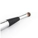 Multifunction Double Head Makeup Brush | Professional Wood Handle for Blush & Eye Powder | Smooth Application | Black & Silver - Buy Online on SooperMarket.com