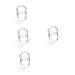 Minkissy 4 pieces of antswater feeding station Antisvilla antshaus Pflaster Antreisleb um Science Antestnest Farm For Living Ant Anze Colony Observing Set Clear container 2.5x2.1CMX4PCs