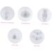 Abaodam 5pcs Christmas Theme Glue Silicone Mold 3d Silicone Mold Halloween Silicone Molds Bat Making Mold White 5.5X1cm - Buy Online on SooperMarket.com
