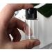 12 x 10ml Empty Plastic Bottles with Flip-Top Lid - Ideal for Softener Water Shower Gel & Emulsion - Black Lid - Buy Online on SooperMarket.com