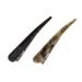 Large Duckbill Hair Clips for Women Girls 2pcs French Alligator Hair Barrettes Hair Grips for Long Thick Hair Black+Brown)