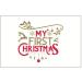2023 My First Christmas Nappy Pin Keepsake Charms Gift Bag & Card Included - Buy Online on SooperMarket.com