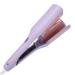 Rommantic French Egg Roll Curling Iron Egg Roll Hair Waving Iron Hair Curler Styling Tools Crimper Hair Iron Hair Waving Curling Wand US Purple