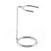 1PC Silver Stainless Steel Razor Holder Stand Brush Shaving Holder Safety Men's Shaving Razor Brush Stand with Non-slip Base