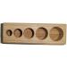 Wood Moxa Sticks Rolls Extinguisher - Suitable for 5 Sizes of Moxa Sticks Rolls - Buy Online on SooperMarket.com