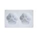 2 Holes 3D for Silicone Mold for Creative Cartoon for Soap Making Supplies Fondant Cake Decors Can Unique Silicone Molds for Making Wax Melts