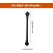 BELLIFFY 25 Pcs Dual Ended Makeup Brush Black Makeup Plastic Eyeshadow Sponge Brush - Buy Online on SooperMarket.com