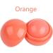 Natural Moisturizing Lip Balm Smooth Ball Healing Lip Balms Fruit Flavoured Lips Care Fully Hydration Lipstick (Orange) Balms - Buy Online on SooperMarket.com