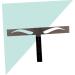 Beavorty 2pcs three-point eyebrow ruler eyebrow drawing tool balance stencil - Buy Online on SooperMarket.com