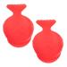 Baluue 2 Pcs Lips Enhancer Plumper Device Silicone Fish Shape Lip Plumper Natural Pouting Mouth Tool for Women Girls