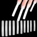 Yimart 100pcs Clear Extra Long Curve Nail Tips for French Acrylic UV Gel False Nails - Buy Online on SooperMarket.com