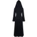 Bilqis Plus Size Green Gothic Medieval Witch Costume with Strappy Cloak Hoodies - XXL - Buy Online on SooperMarket.com