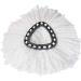 Microfiber Mop Head Refills - Easy Cleaning Spin Mop Replacement Head (4 Pack) - White 4pcs - Buy Online on SooperMarket.com