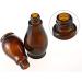 Vasana Amber Glass Spray Bottles - 50ml Fine Mist with Anti-Dust Cap | Ideal for Cosmetics Aromatherapy Essential Oils | Set of 3 - Buy Online on SooperMarket.com