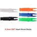 SOPOGER 50Pcs Archery Arrow Nocks - .244/6.20mm ID Carbon Arrows Inserts for Hunting - Multi-color - Buy Online on SooperMarket.com