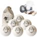 Wool Dryer Balls 6PCS Anti Static Tumble Dryer Balls Reusable Natural Fabric Softener for Laundry Wool Balls for Tumble Dryer Wool Dryer Balls to Reduce Drying Time Wrinkles and Static - Buy Online on SooperMarket.com
