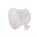 Men's Shaving Bowl - Foaming Plastic Soap Shell in White | Premium Shaving Accessories for a Smooth Shave - Buy Online on SooperMarket.com