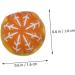 ibasenice 250 Pcs Artificial Orange Fruit Pendant Resin Charms Oranges Decoration Fruit Charms for Jewelry Making Jewelry Making Fruit Charms Miniature Accessories Earrings 3d Food - Buy Online on SooperMarket.com