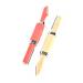 Housoutil 2 Sets Double-Headed Eye-brow Ab Women's Head Red Double Head