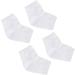 minkissy Socks Pairs Heel Socks Heel Sleeves Protectors Gel Heel Sleeves feet Repair Socks Heel Protector Socks feet Cracked Socks Gel Foot Socks Ankle Socks White Anti-Crack and wo Men - Buy Online on SooperMarket.com