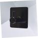 Alipis Mount Black Single Waterproof Robe Towel Steel Hanger Hook Clothes for Wall Hooks Stainless Kitchen medium Black - Buy Online on SooperMarket.com