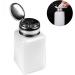 1PC 200ML Push Down Dispenser Press Pumping Dispenser Nail Polish Remover Empty Bottle Alcohol Liquid Press Pumping Dispenser One Touch Metal Liquid Dispenser For Nail Art - Buy Online on SooperMarket.com