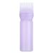 Hair Dye Brush Bottle 3 Colors Lightweight Hair Dyeing Bottle Brush Shampoo Hair Color Oil Comb Applicator Tool(blue)
