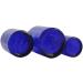 MZUU 2PCS 60ML/2OZ Empty Refillable Blue Glass Pump Bottles with Pump Vial Cosmetic Jar Cleansing Oil Emulsion Essence Cream Lotion Essential Oil Pump Dispenser - Buy Online on SooperMarket.com