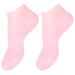 1 pair of socks skin soles moisturizing gel-booties moisturizing heel cuffs Foot Moisture cream for dry feet sole base high paragraph SEB 41x8x1cm