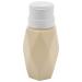 Desikixudy Beige Nail Art Pump Dispenser Empty 200ML Bottle Acrylic Gel Polish Remover Cleaner Liquid Container Storage Manicure Tool