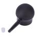 Mikinona 1pc Silicone Nozzle Hair Spray Application Nozzle Hair Building Fibers Applicator Hair Spray Nozzle Hair Fibers Sprayer Spray Mist Bottle Natural Hair Spray Plastic Abs Black