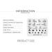 Nail Stamping Plate Fashion Food Fruit Summer Cake Fish Ice Cream Theme Multi-Pattern Stamp Print Image Stamp Template Nail Art for Nail Design 6# - Buy Online on SooperMarket.com