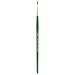 Silver Brush Limited 2503S1 Ruby Satin Filbert Brush for Fluid and Flow Acrylics, Size 1, Short Handle Size - 1