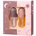 2 Pcs Lip Plumper Serum Set for Softer, Fuller Lips - Natural Lip Care Day & Night Treatment, Hydrating Formula to Reduce Fine Lines and Chapping - Lip Plumping Gloss Included - Buy Online on SooperMarket.com