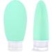 4PC Silicone Travel Bottles 100ml Refillable Portable Containers for Toiletries & Shampoo - Perfect for Travel - Buy Online on SooperMarket.com