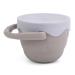 Ginbear Baby Snack Cups for Toddlers No Spill  Collapsible Silicone Snack Containers  Snack Catchers with Lid for Kids (Argil)