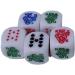 Cup Poker Dice Game Set with Leather Lined Cup - Premium Quality (cubilete)Honey - Buy Online on SooperMarket.com