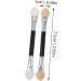PLAFOPE 24pcs Latex Eye Shadow Stick Makeup Brush for Women Makeup Girl Makeup Brush Aluminum - Buy Online on SooperMarket.com