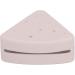 Triangular Powder Storage Box Puff Holder Easy to Clean Convenient Double-sided Air Vent Smooth-closing Silicone Portable for Home Travel (Chocolate Color) - Buy Online on SooperMarket.com