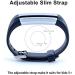 BIGGERFIVE Kids Fitness Tracker Watch - Waterproof Slim Activity Tracker for Girls Boys with Pedometer, Calorie Counter, Sleep Monitor, Silent Alarm Clock - Blue/Green - Buy Online on SooperMarket.com